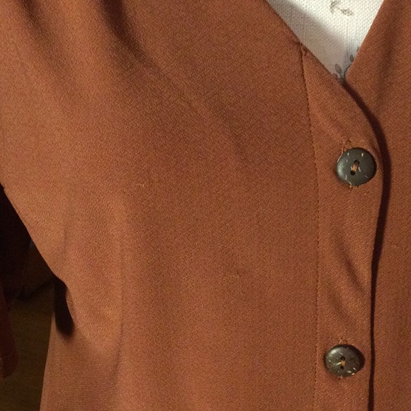 Monteau Rust Blouse - Picture 4 of 7